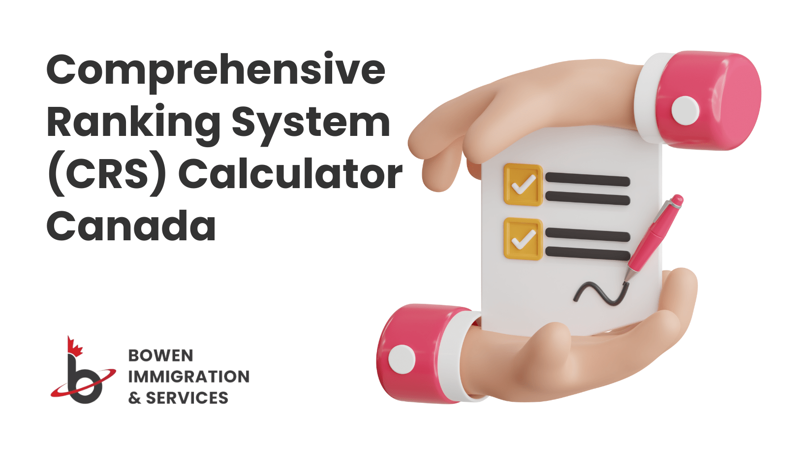 Comprehensive Ranking System (CRS) Calculator Canada